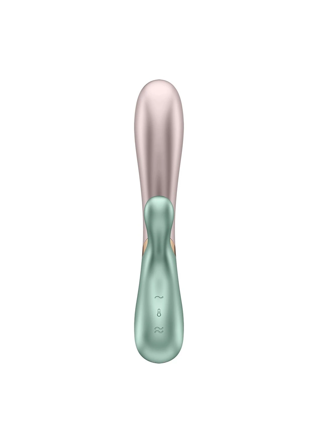 Смарт вибратор-кролик с подогревом Hot Lover Green Satisfyer (254551130)