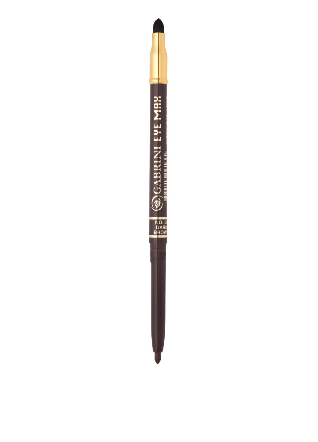 Олівець для очей Eye Max №06 (Dark Brown), 0,3 г Gabrini (117635177)