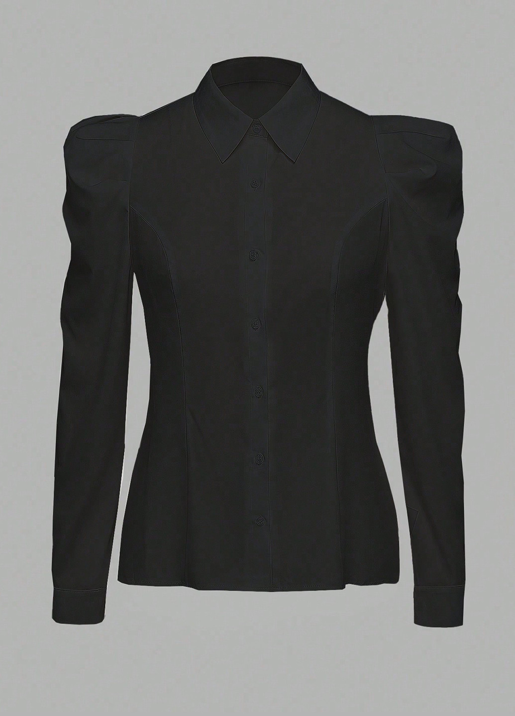 Чорна блуза SHEIN