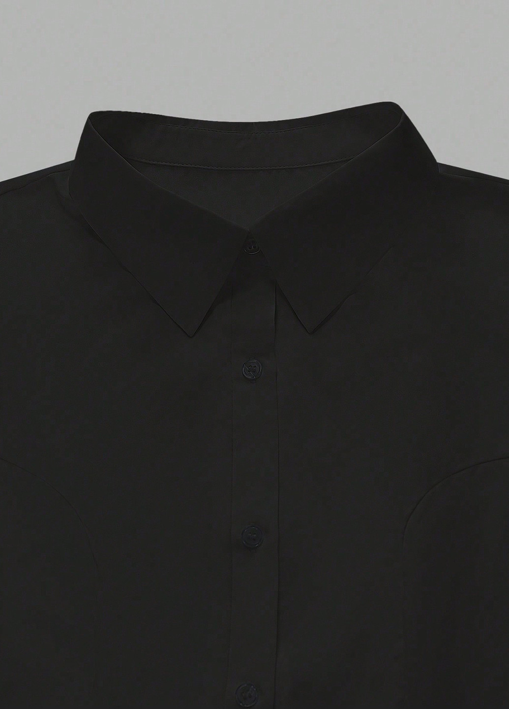 Чорна блуза SHEIN