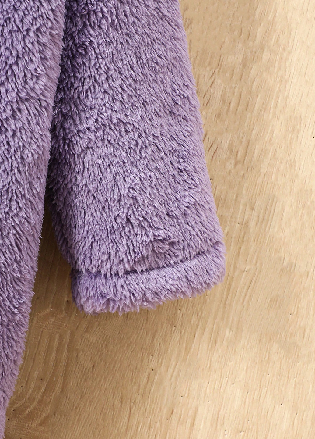 Світло-фіолетове демісезонне Пальто однобортне SHEIN