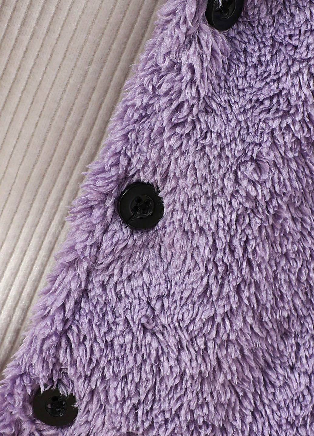 Світло-фіолетове демісезонне Пальто однобортне SHEIN