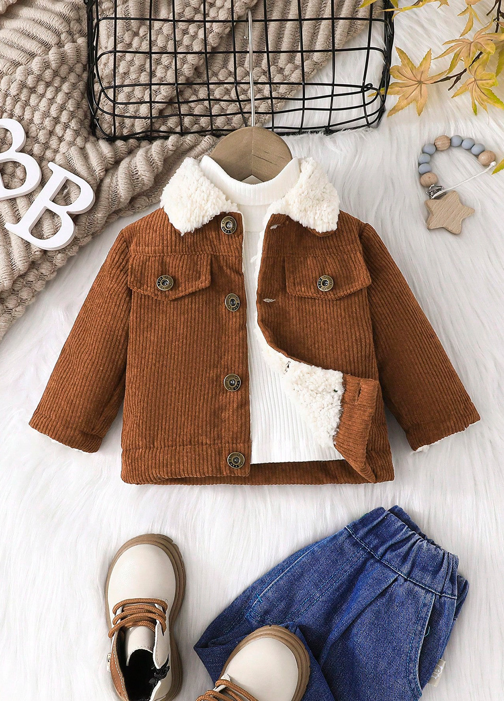 Куртка-рубашка SHEIN (331739317)