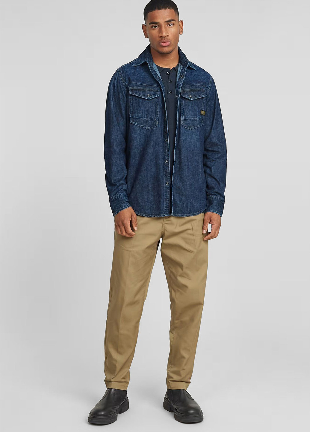 Бежевые праздничный, кэжуал демисезонные классические, прямые брюки G-Star Raw