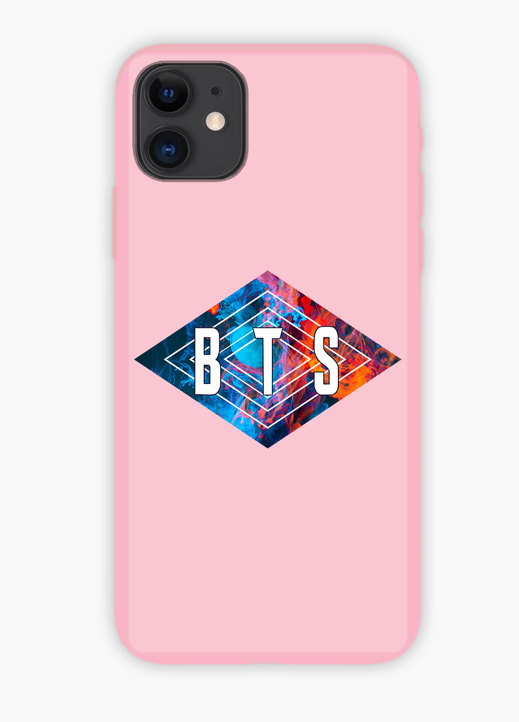 Чехол силиконовый Apple Iphone X БТС (BTS) (6129-1062) MobiPrint (219347584)