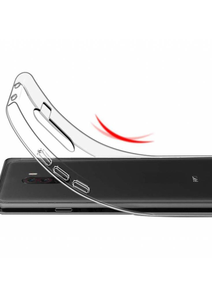 Чехол для мобильного телефона (смартфона) Laudtec для Xiaomi Pocophone F1 Clear tpu (Transperent) (LC-XPF1) BeCover (201493278)