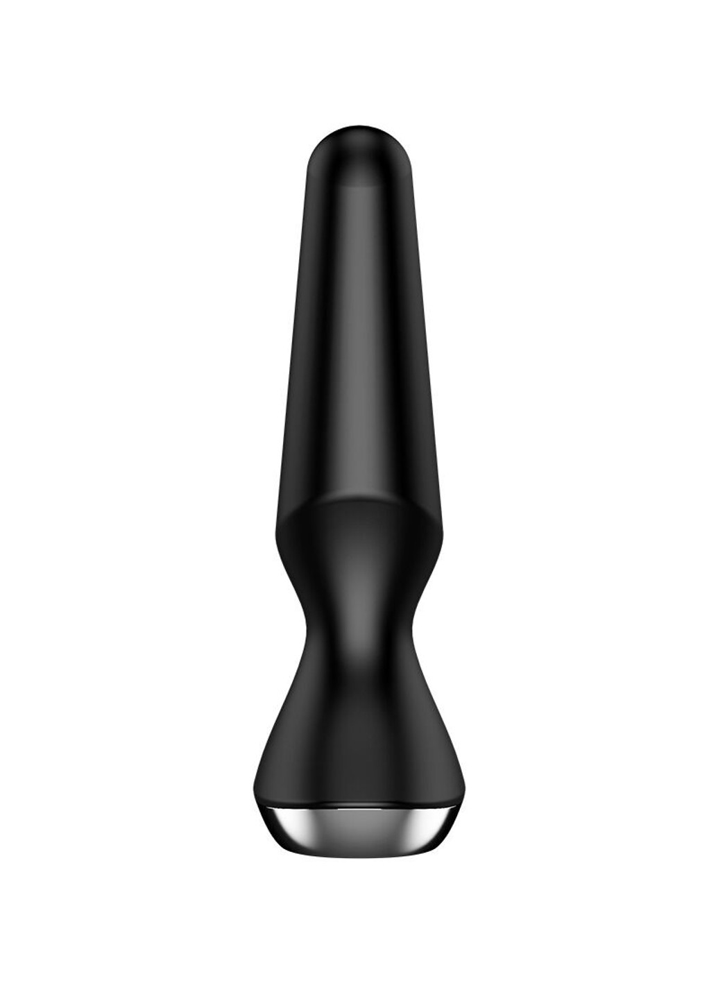 Анальная вибропробка Plug-ilicious 2 Black Satisfyer (254953856)