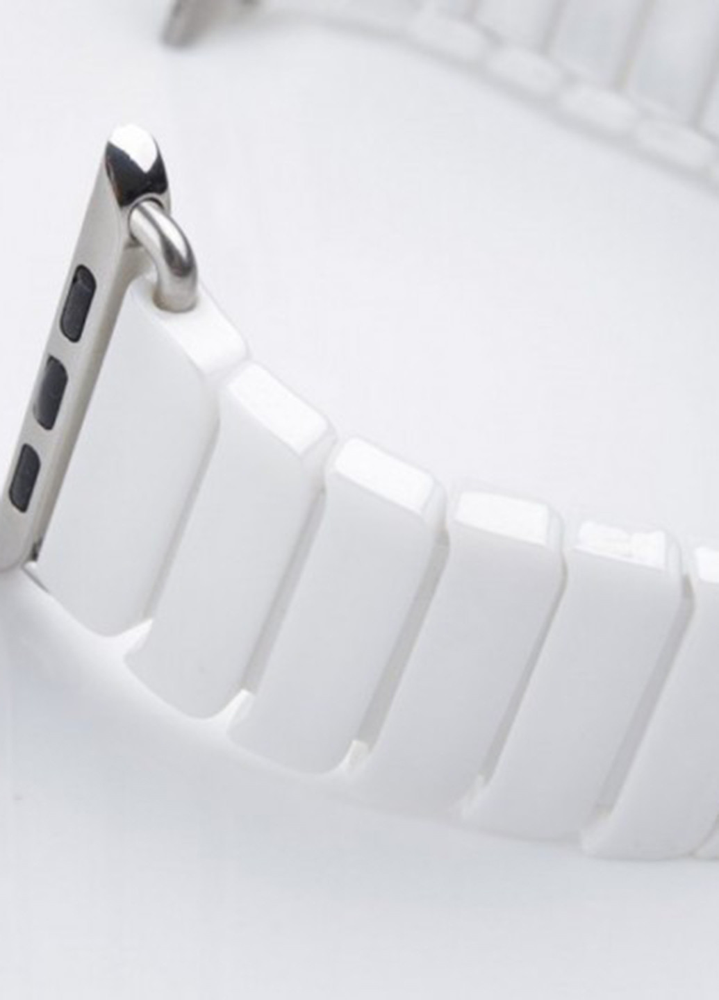 Ремінець для годинника Apple Watch 38/40 mm Ceramic White XoKo ремешок для часов apple watch 38/40 mm xoko ceramic white (143704615)