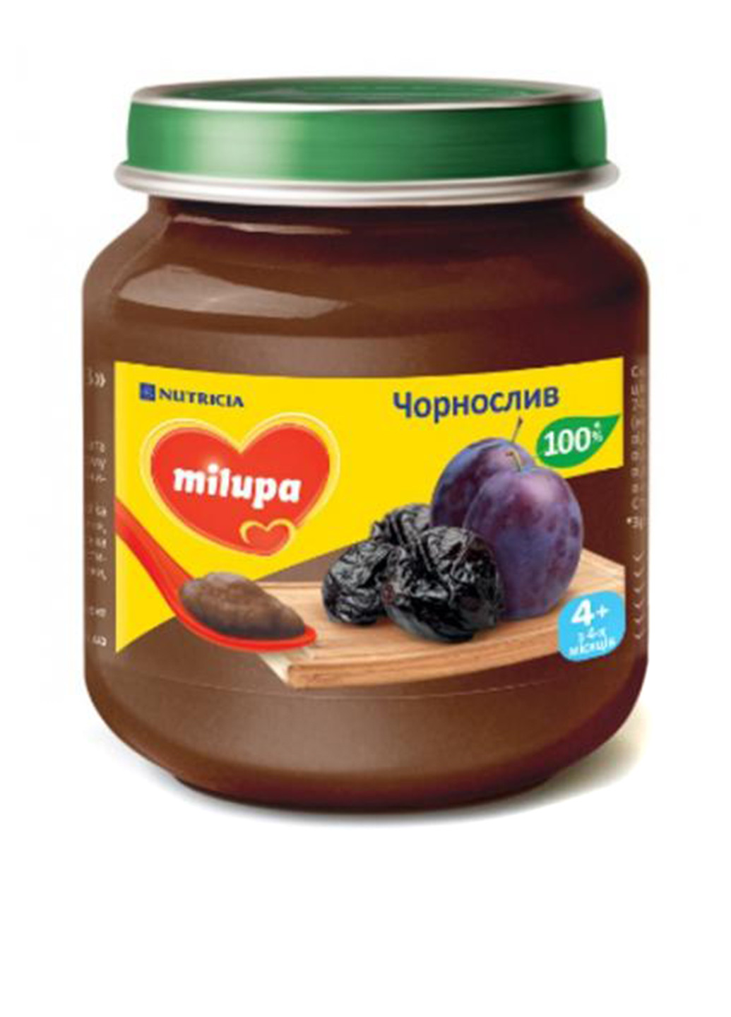 Пюре фруктове чорнослив, 125 г Milupa (131224278)