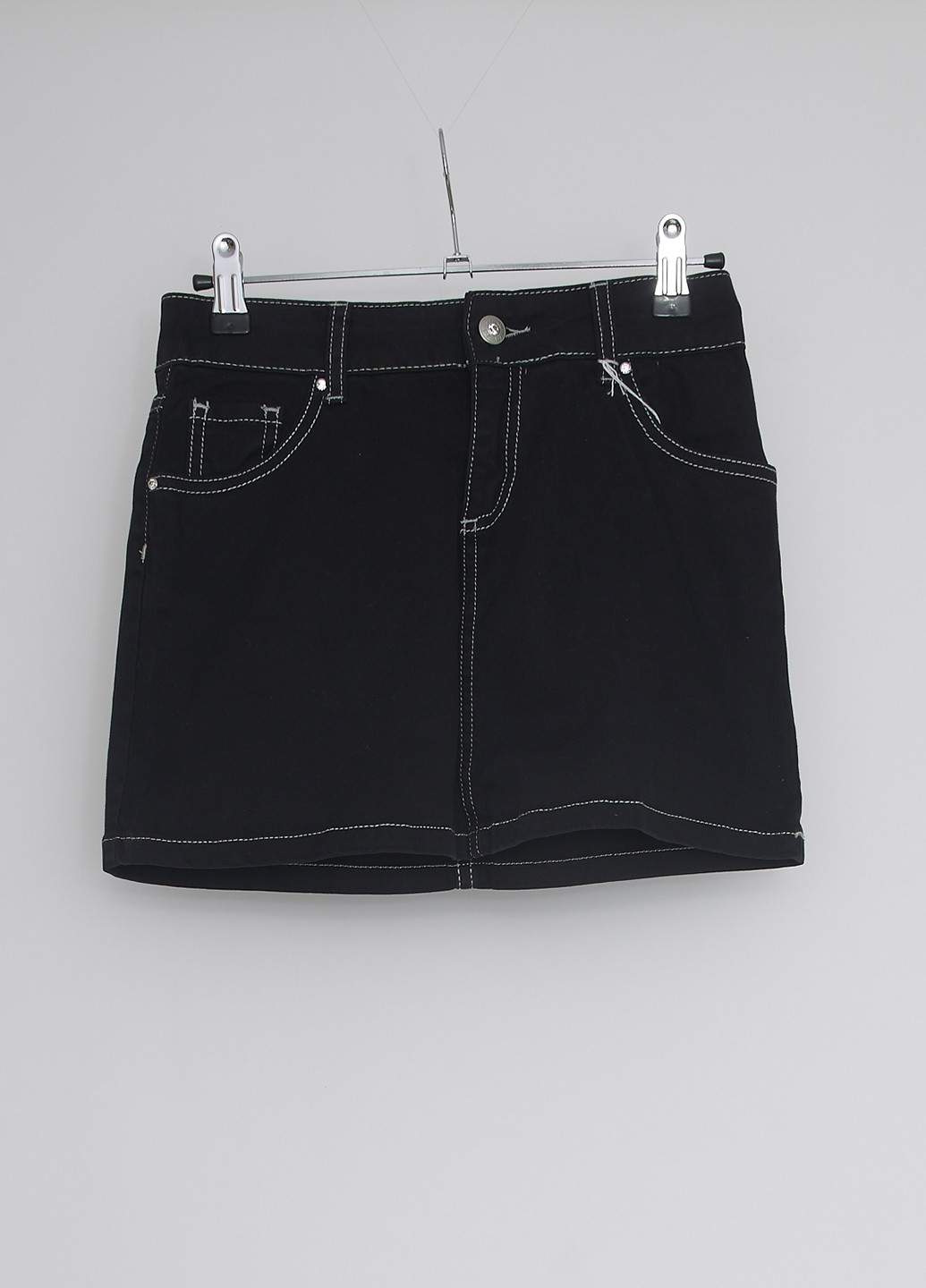 Черная кэжуал однотонная юбка Liu Jo мини
