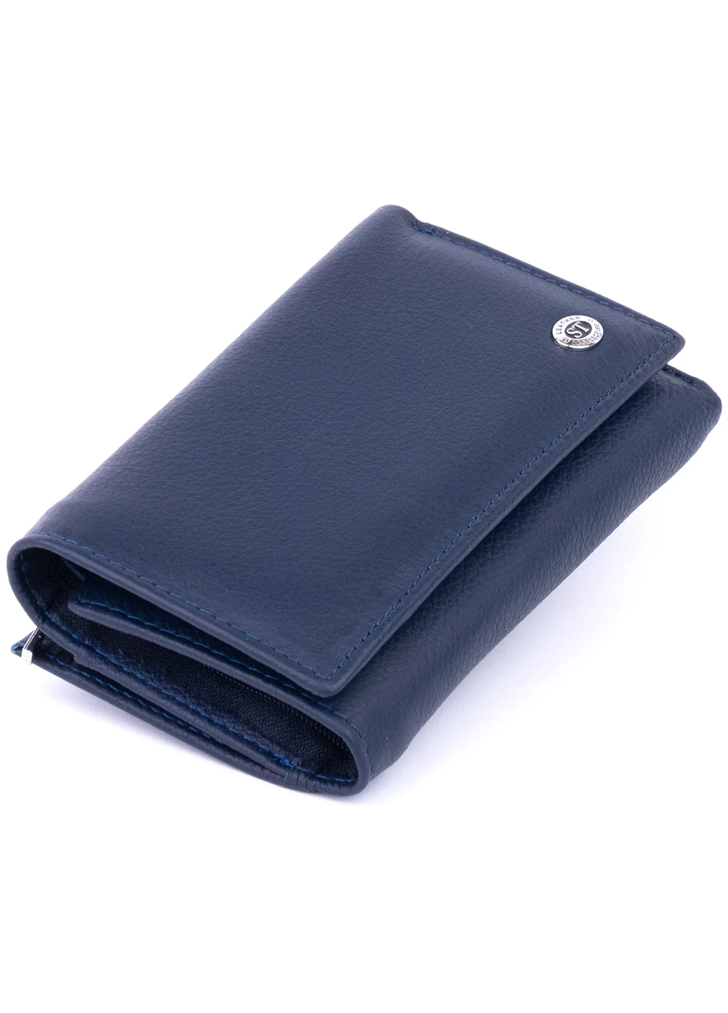 Жіночий шкіряний гаманець 14х8,5х2,5 см st leather (229461099)
