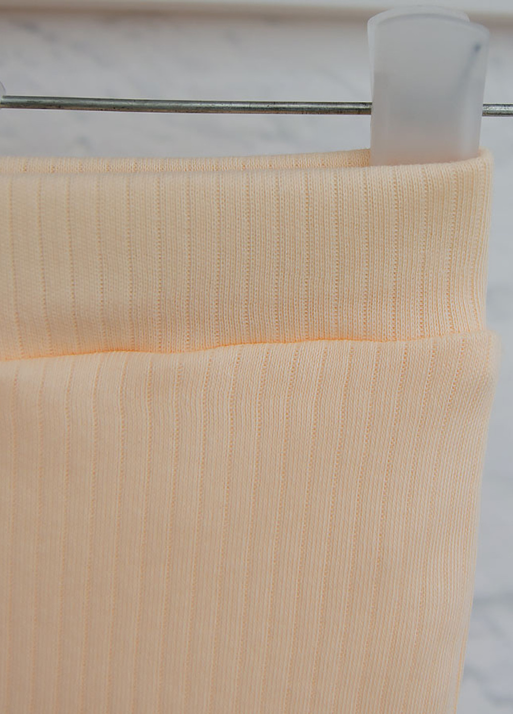 Персиковий демісезонний комплект (боді, штани) Blanka