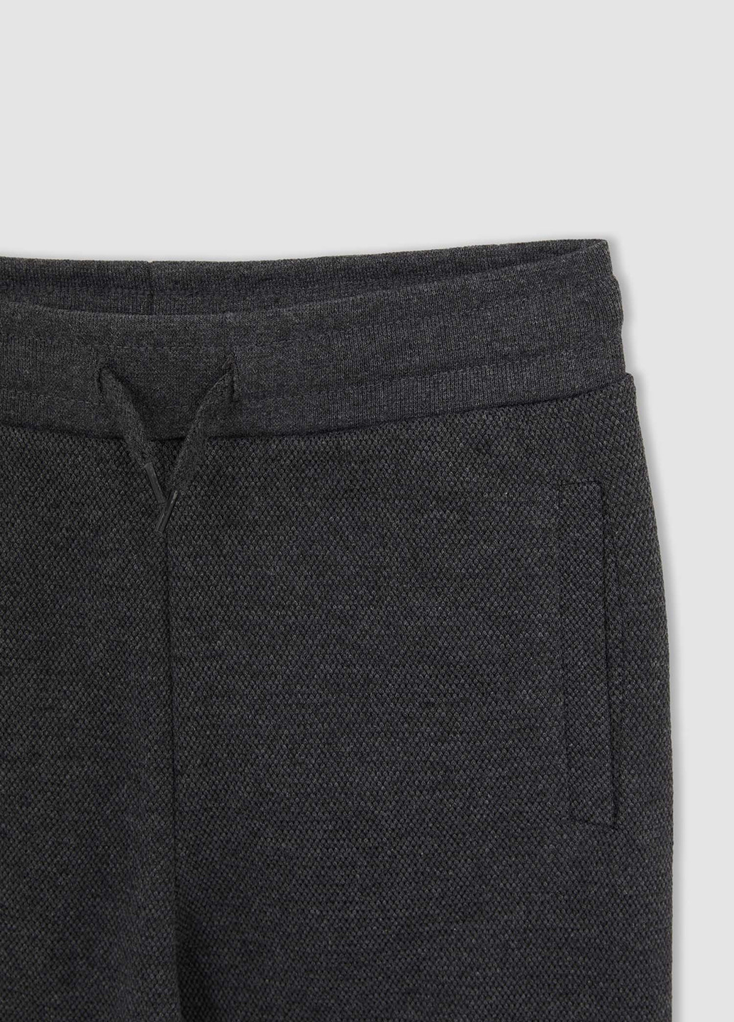 Темно-серые спортивные демисезонные брюки джоггеры DeFacto