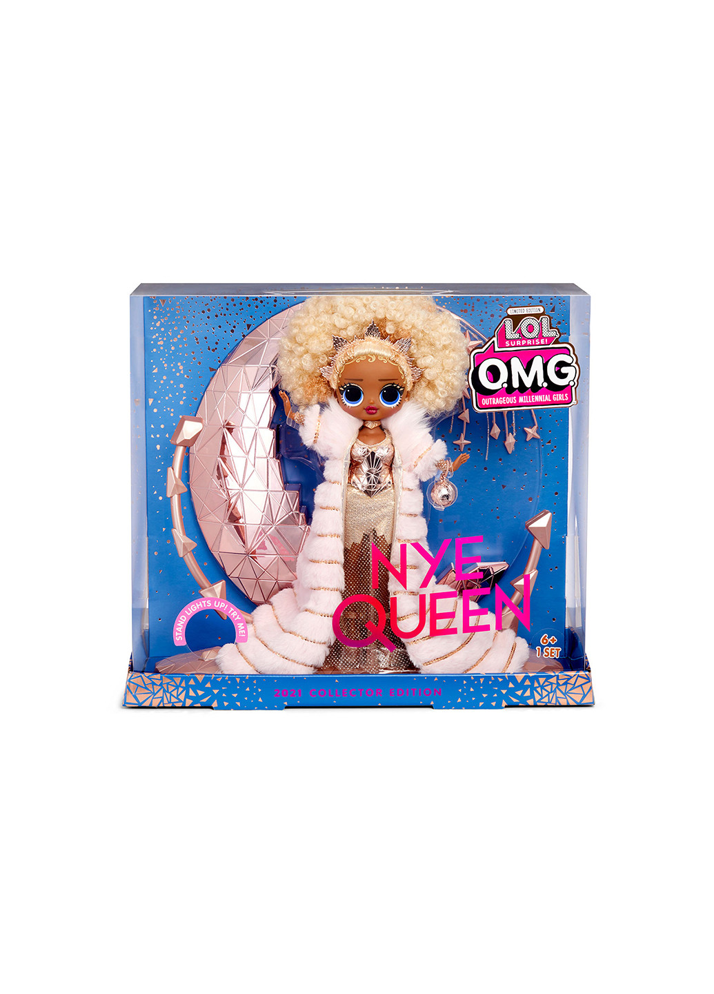 Коллекционная кукла серии "O.M.G. Holiday" - ПРАЗДНИЧНАЯ ЛЕДИ 2021 L.O.L. Surprise! 576518 (255292930)