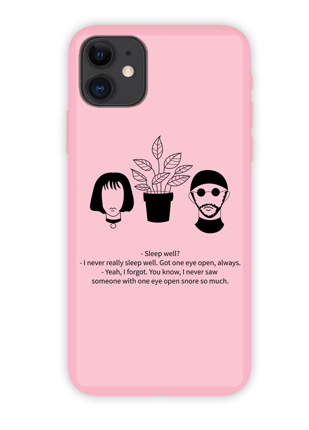 Чехол силиконовый Apple Iphone 11 Леон Киллер (Leon) (9230-1453) MobiPrint (219774835)