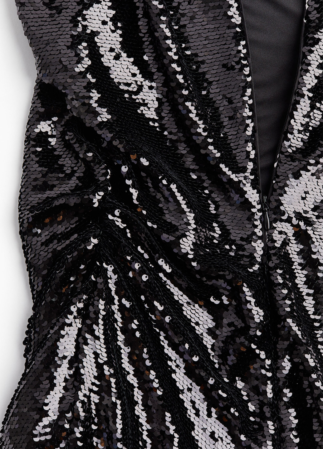 Черное коктейльное, вечернее платье H&M однотонное