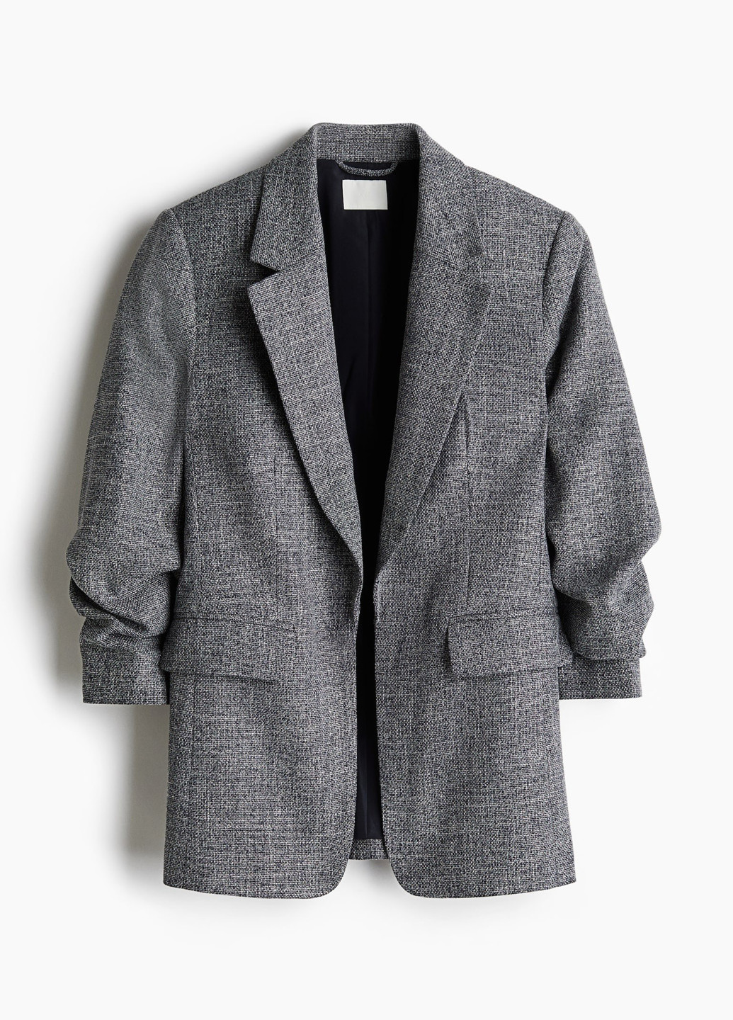 Темно-синий женский жакет H&M меланжевый - демисезонный