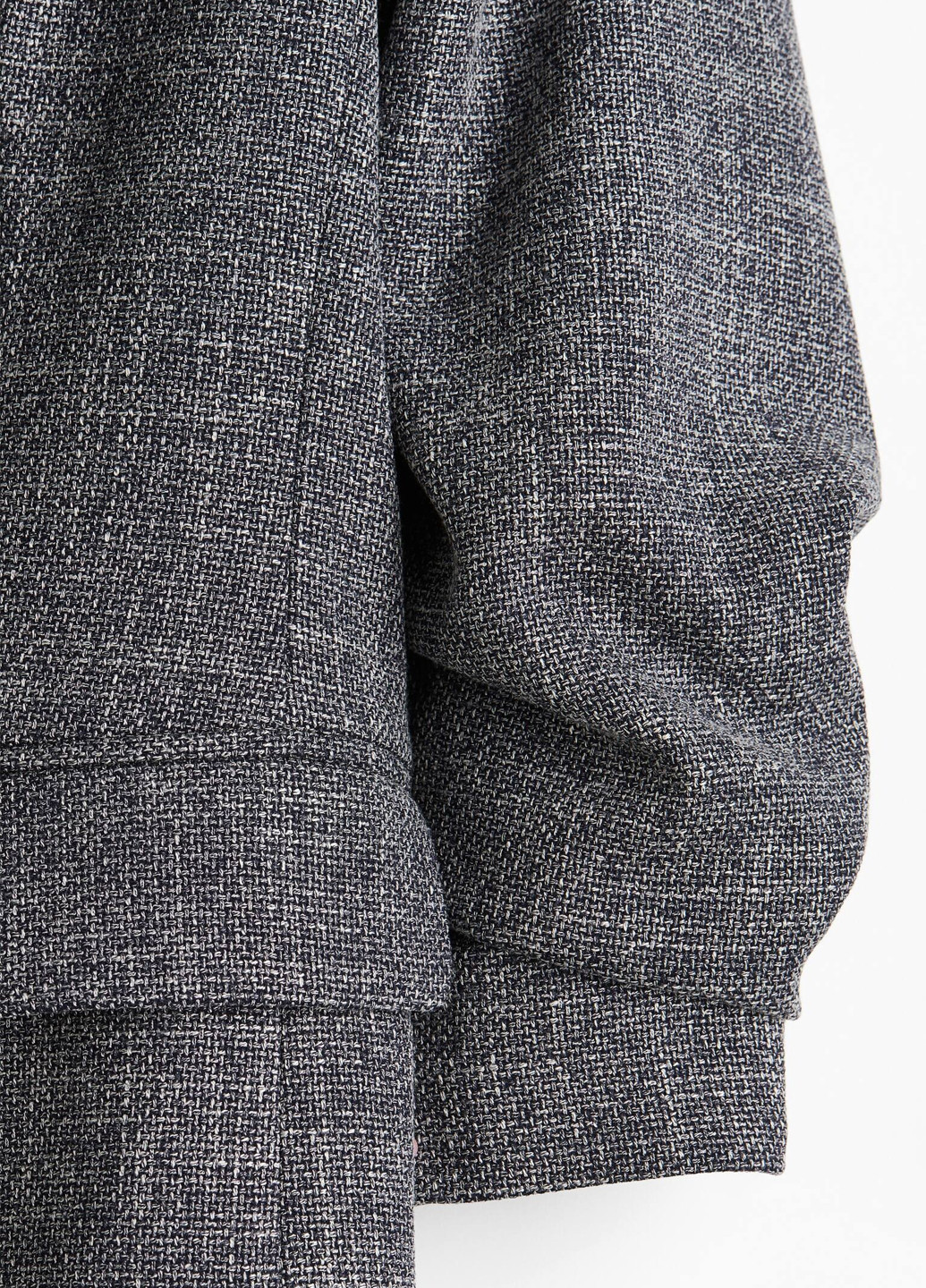 Темно-синий женский жакет H&M меланжевый - демисезонный