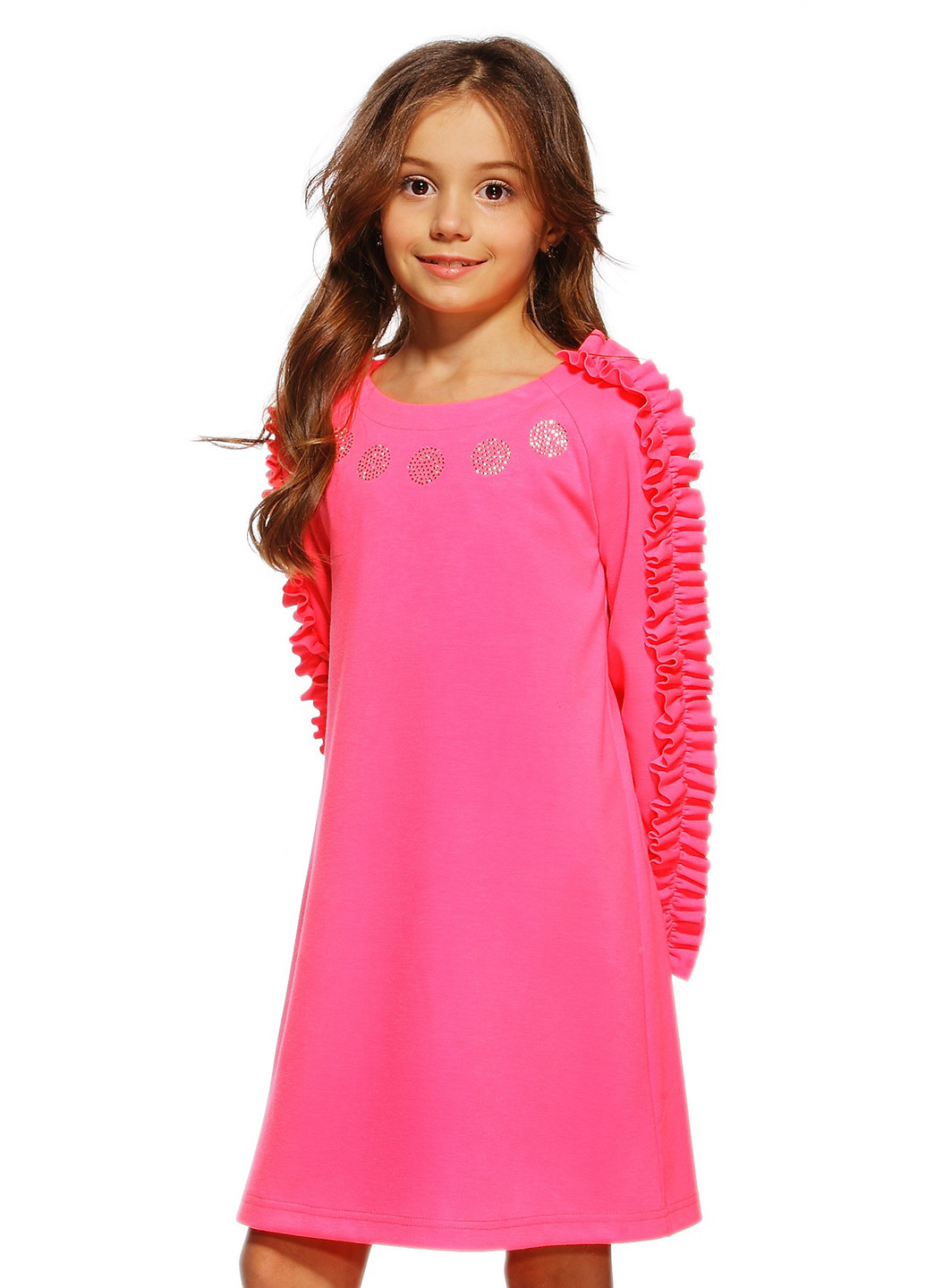 Розовое платье Lukas kids (100917979)