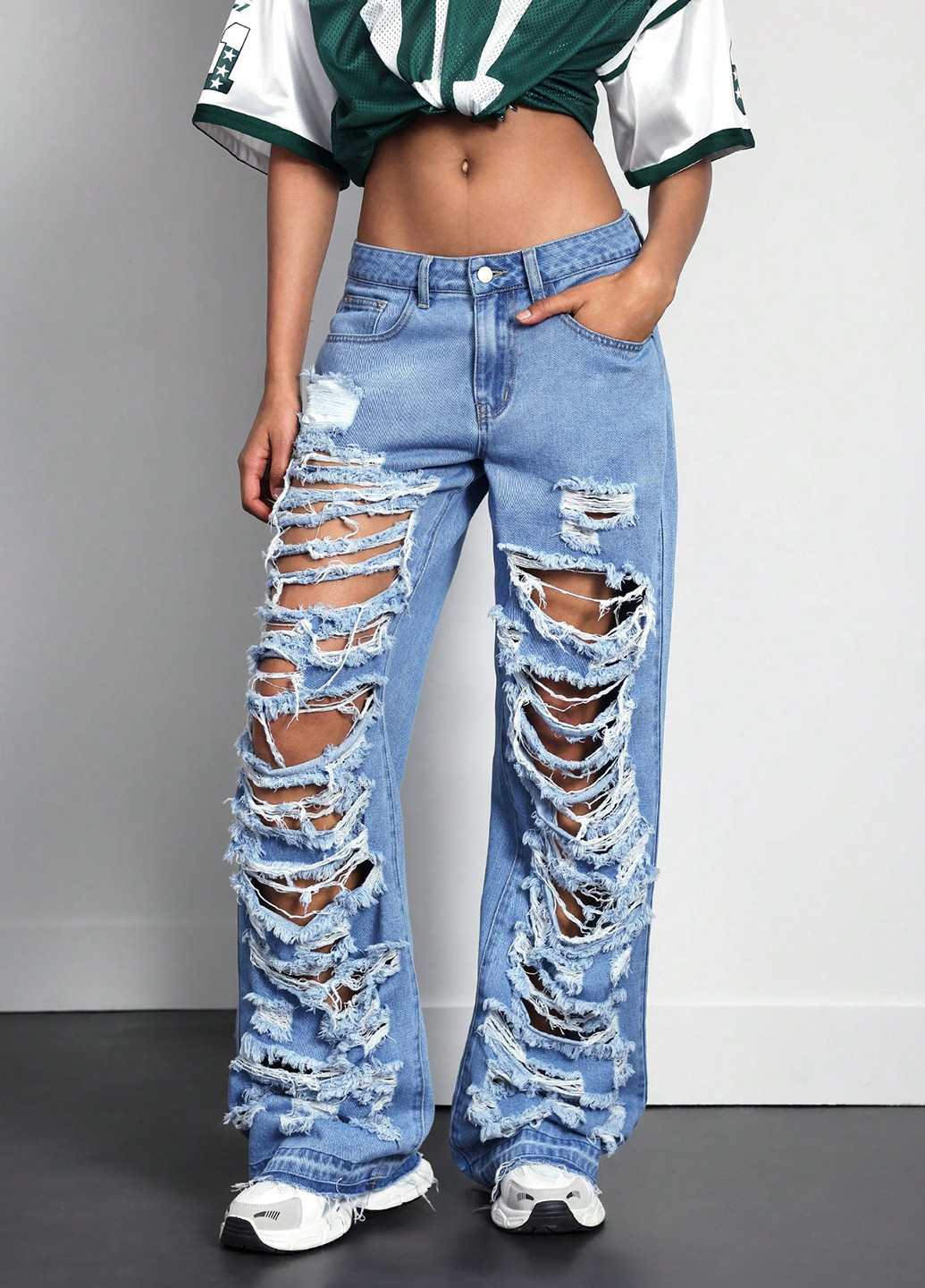 Джинси SHEIN - (364846620)