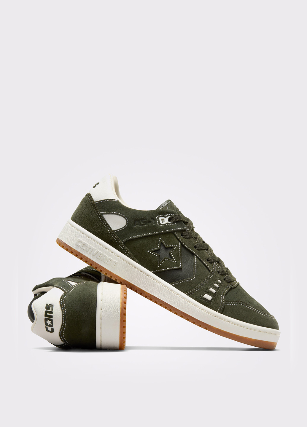 Зеленые кеды Converse AS-1 PRO OX