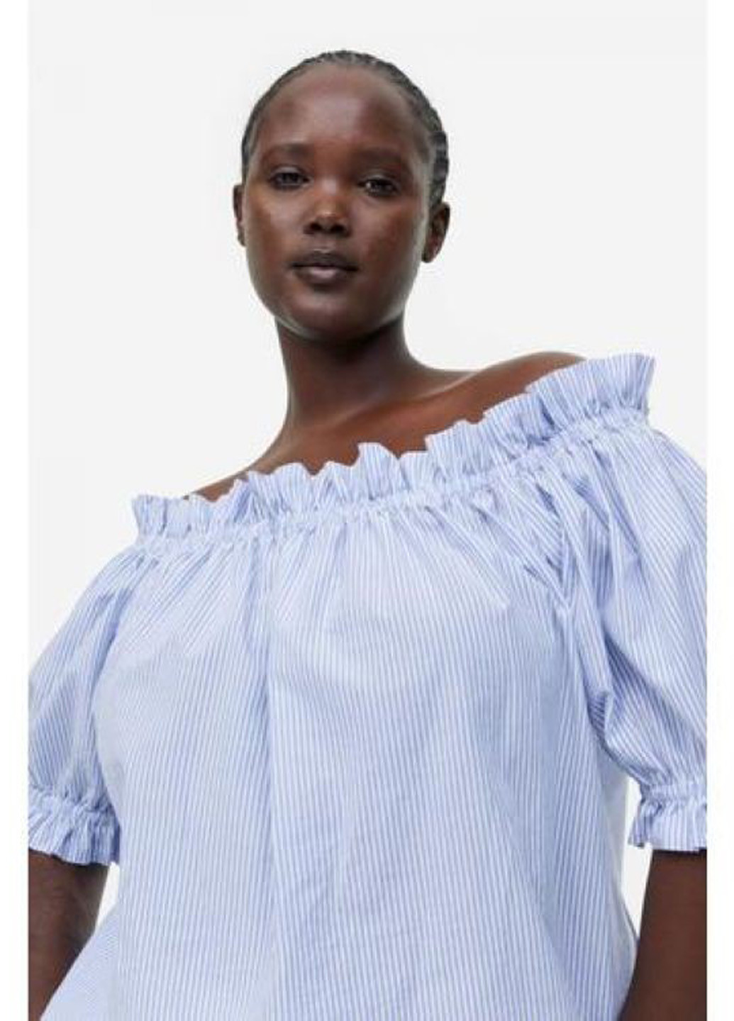 Блакитна блуза H&M