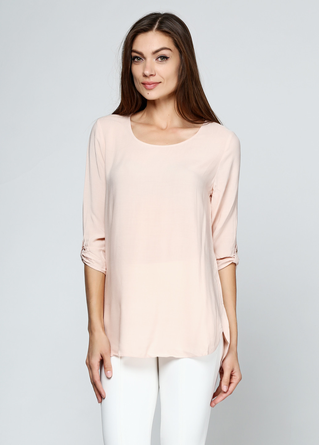 Світло-рожева демісезонна блуза Vero Moda