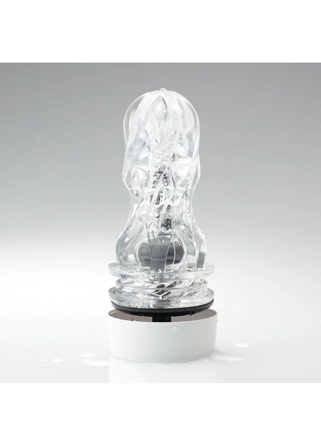 Мастурбатор - Aero Masturbator Silver, інноваційна технологія всмоктування Tenga (255073330)