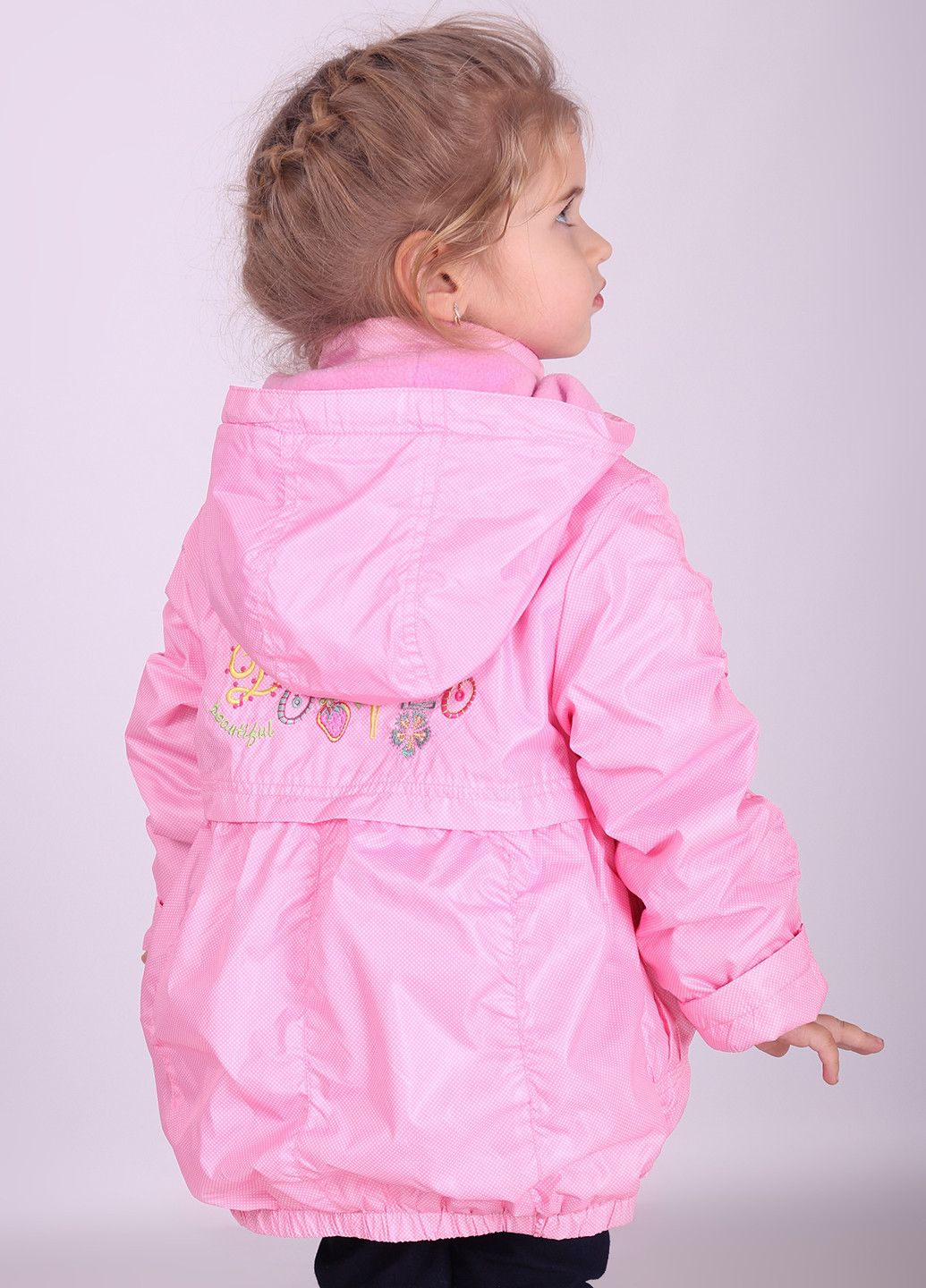 Розовая демисезонная куртка Donilo
