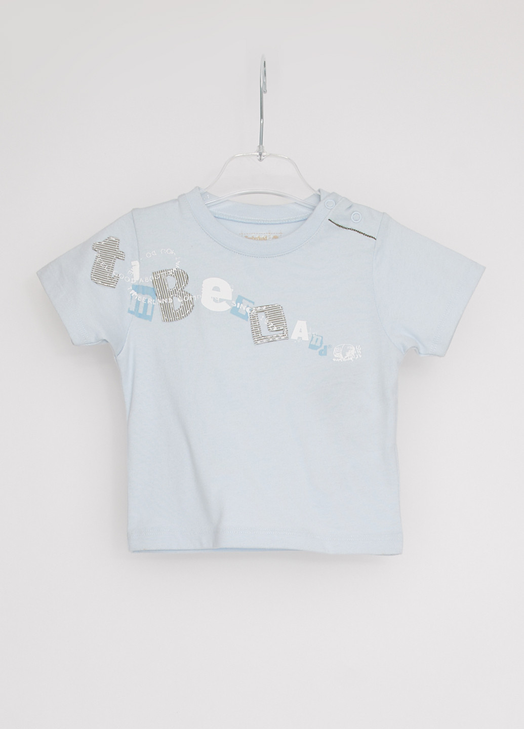 Світло-блакитна літня футболка Timberland