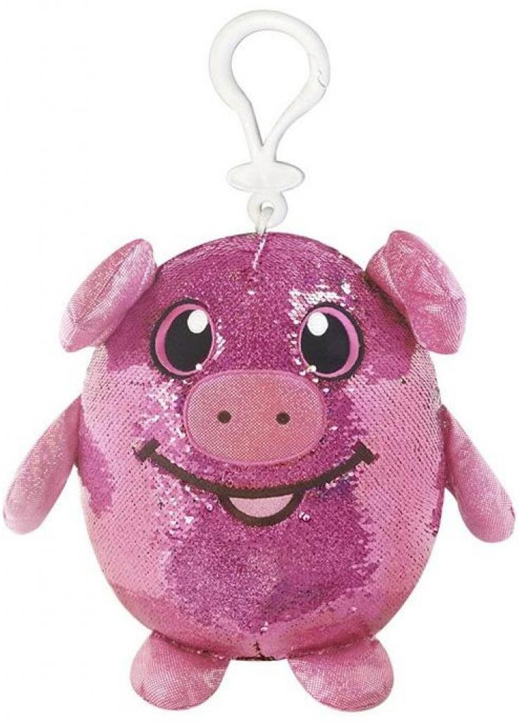 М'яка іграшка Забавна свинка на кліпсі 9 см (SMZ01000P) Shimmeez забавная свинка на клипсе 9 см (203968386)