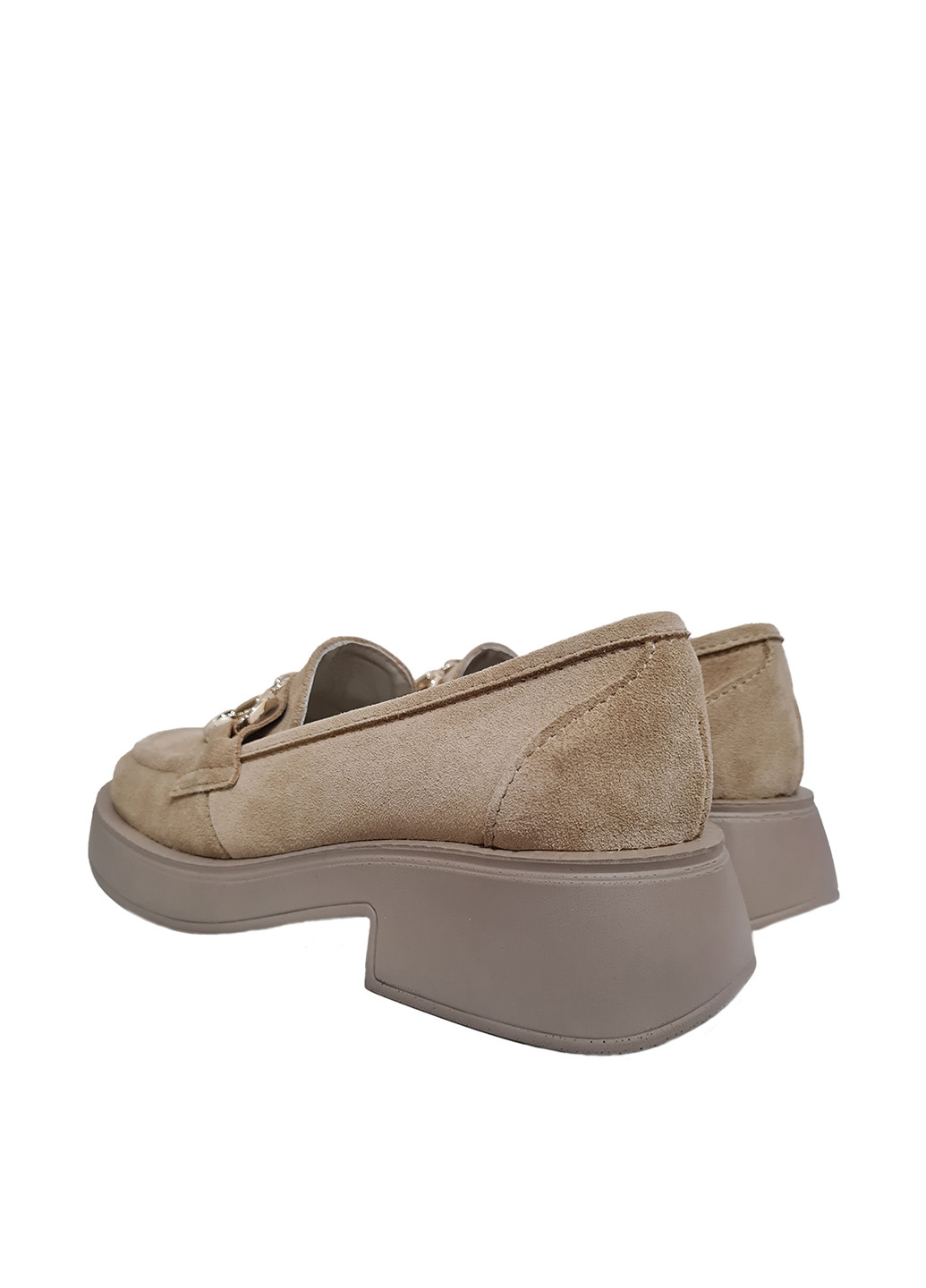 Arto Туфлі лофери бежевий з натуральна замша, україна — демісезон (304153098)
