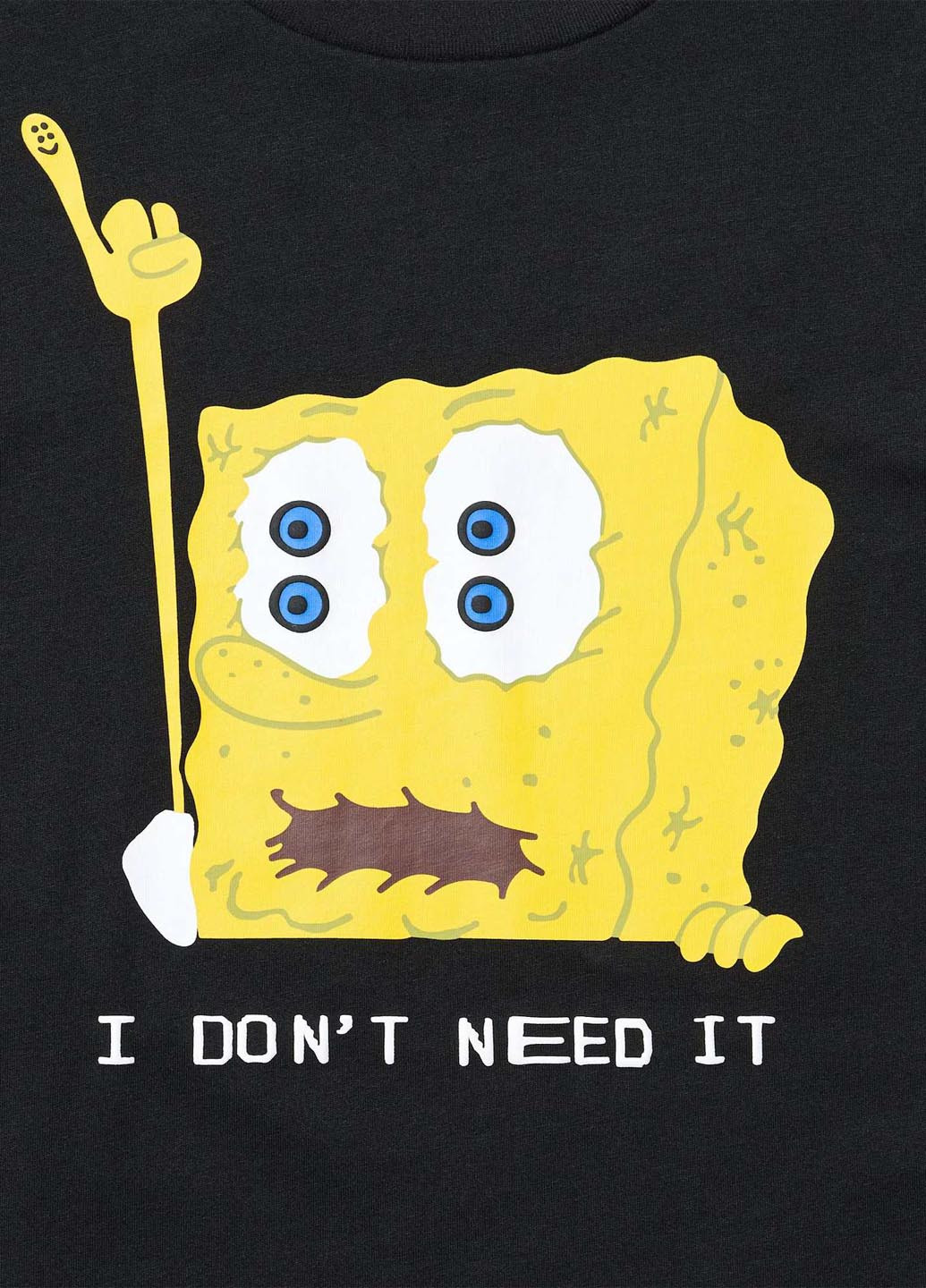 Чорна літня футболка Uniqlo