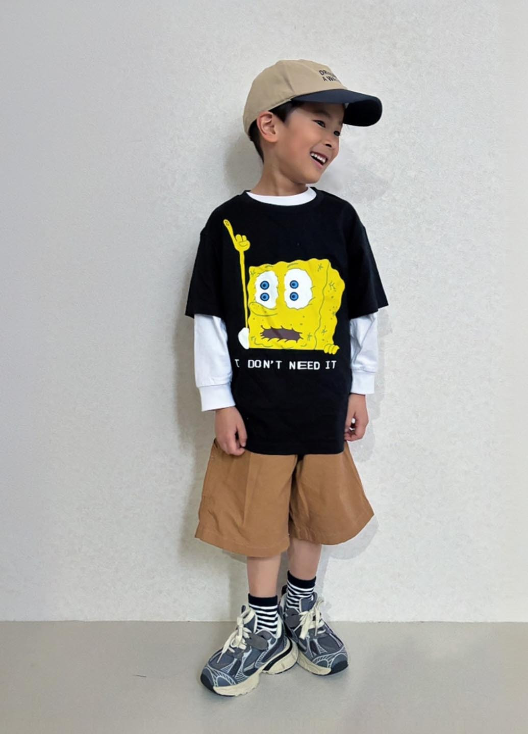 Чорна літня футболка Uniqlo