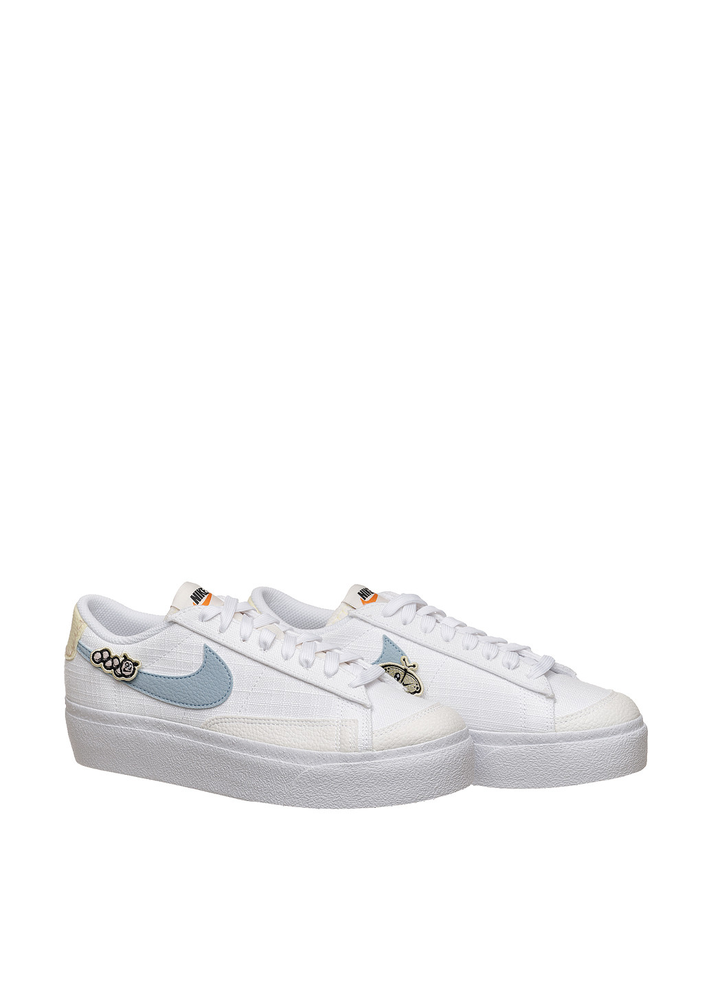 Білі осінні кросівки dj6376-100_2024 Nike W BLAZER LOW PLATFORM SE NN