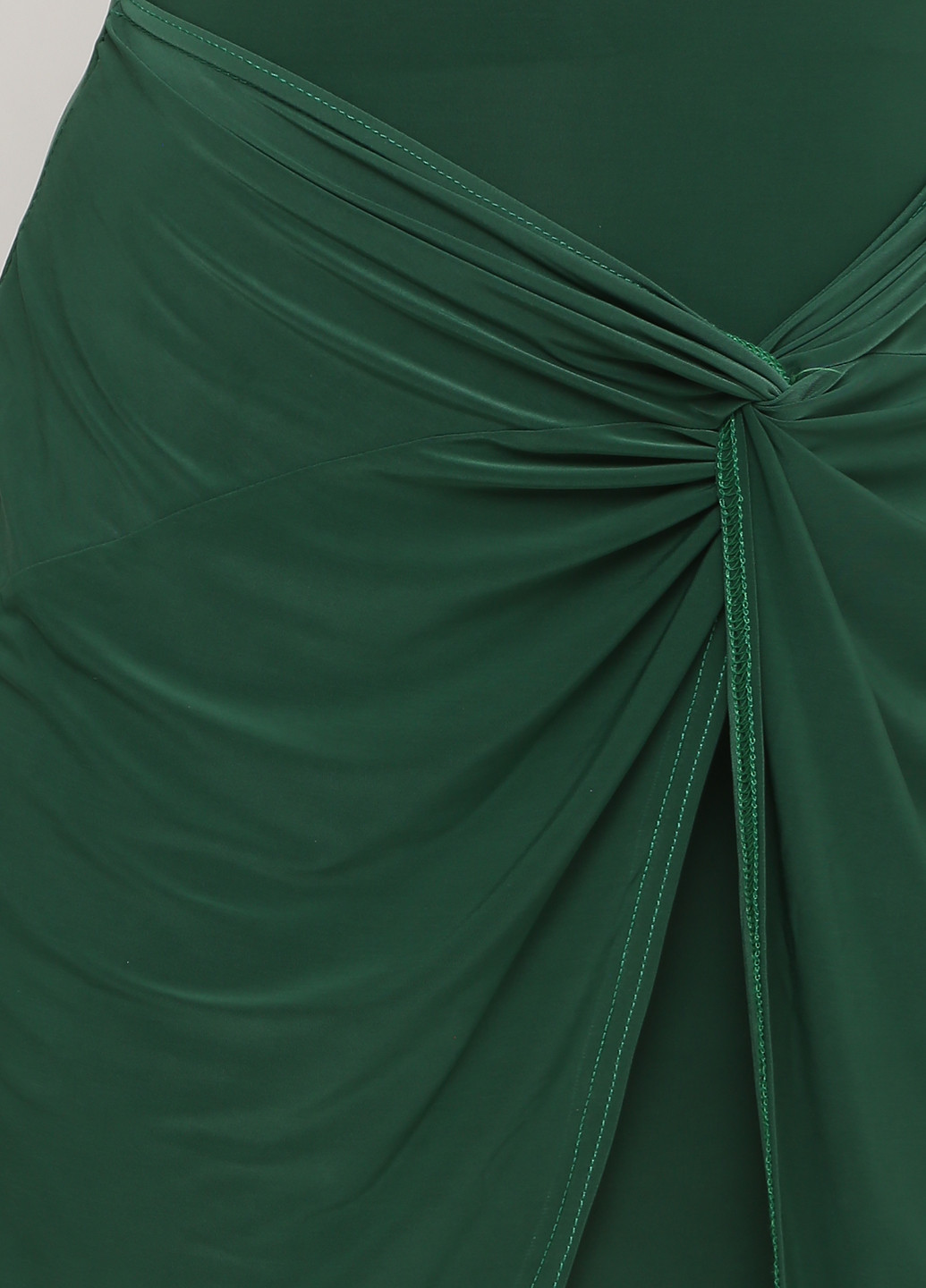 Зеленая кэжуал однотонная юбка Missguided