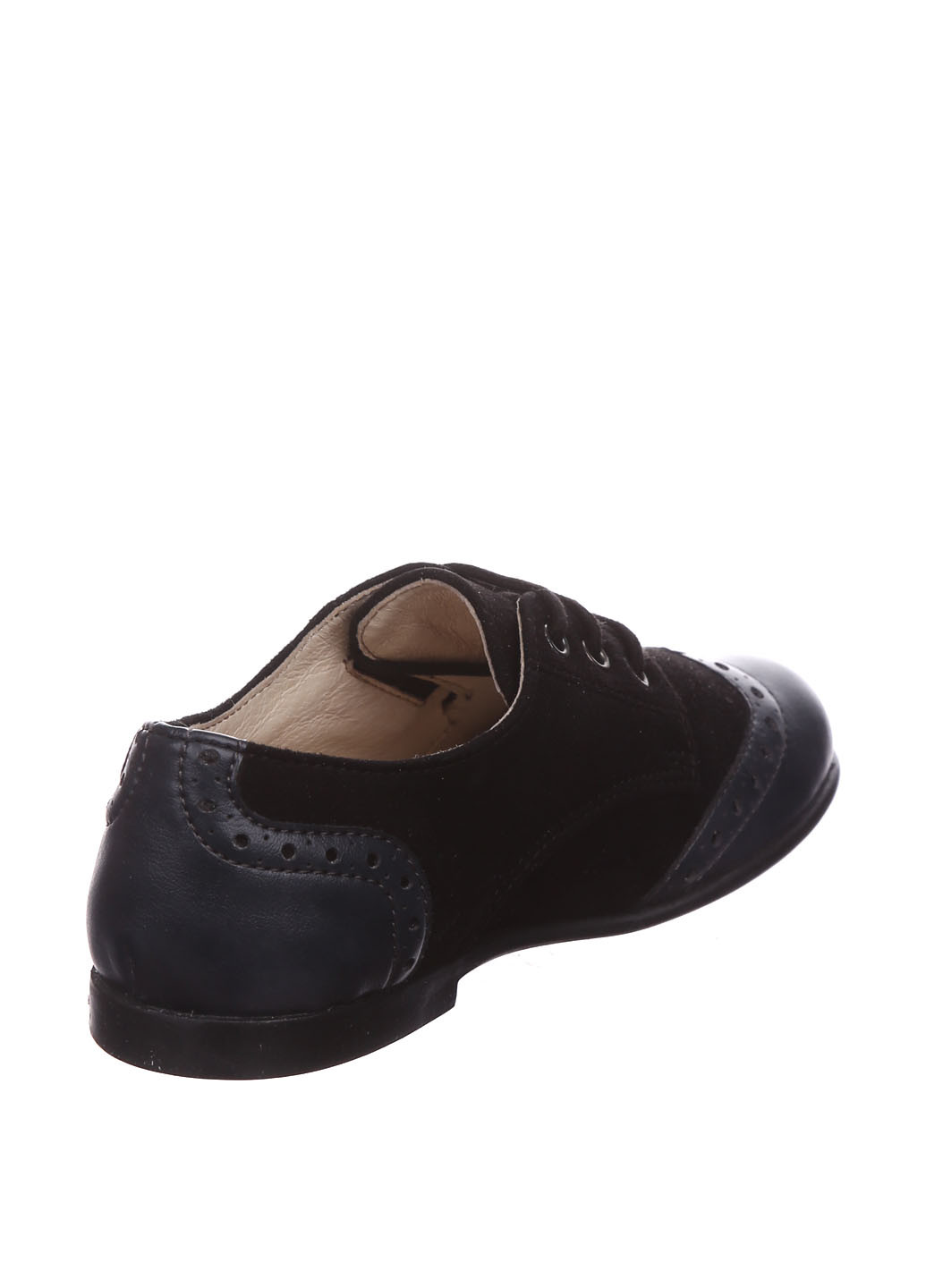 Черные туфли со шнурками Naturino