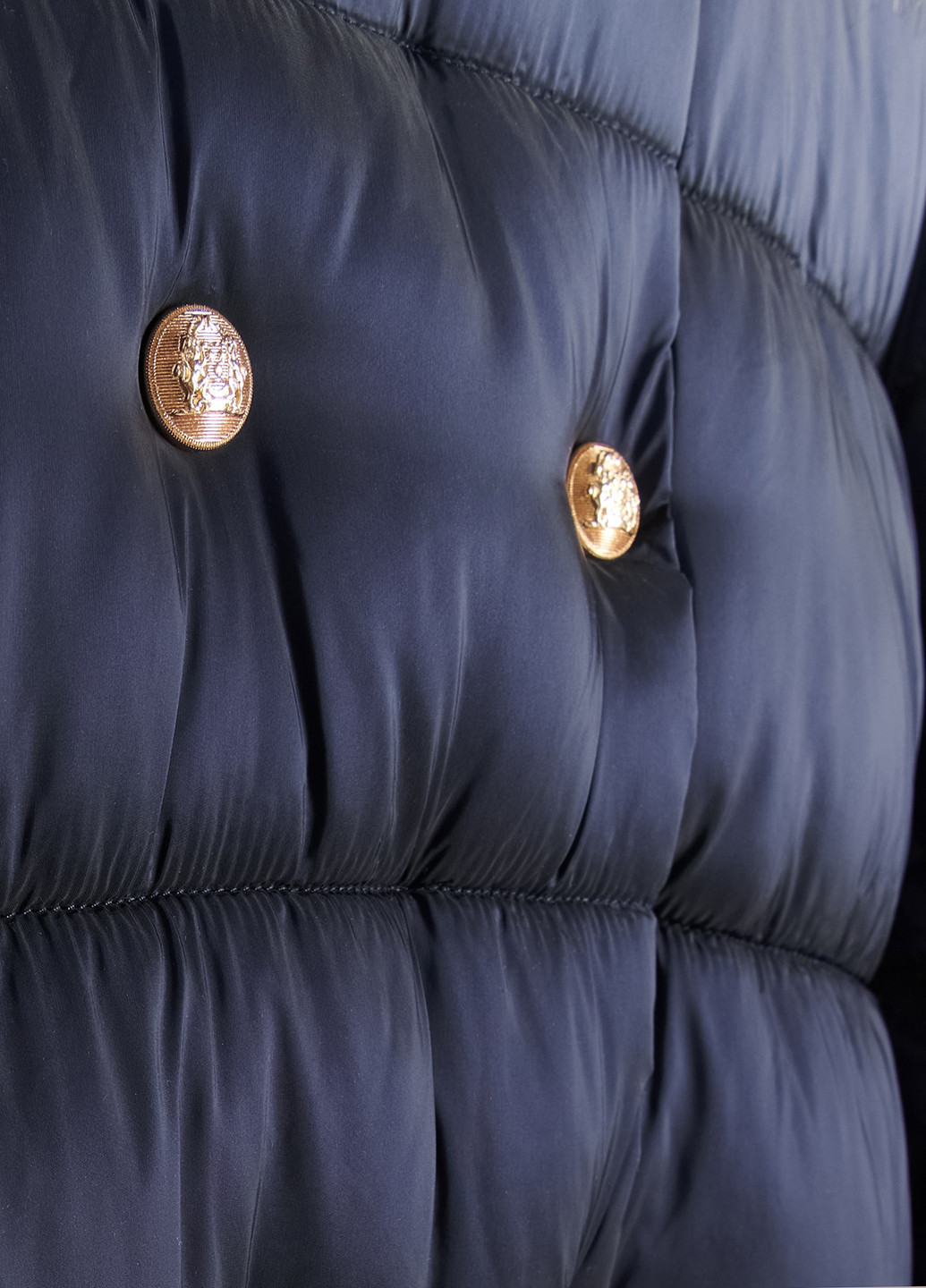 Темно-синя демісезонна куртка Reserved