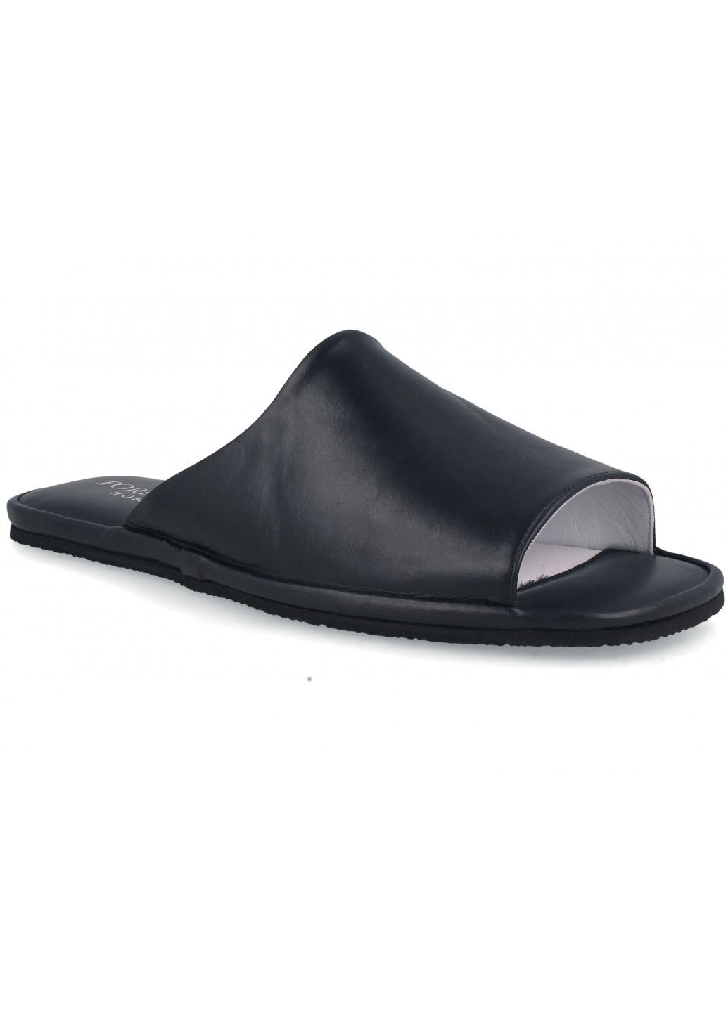 Темно-синие мужские тапочки форестер Forester