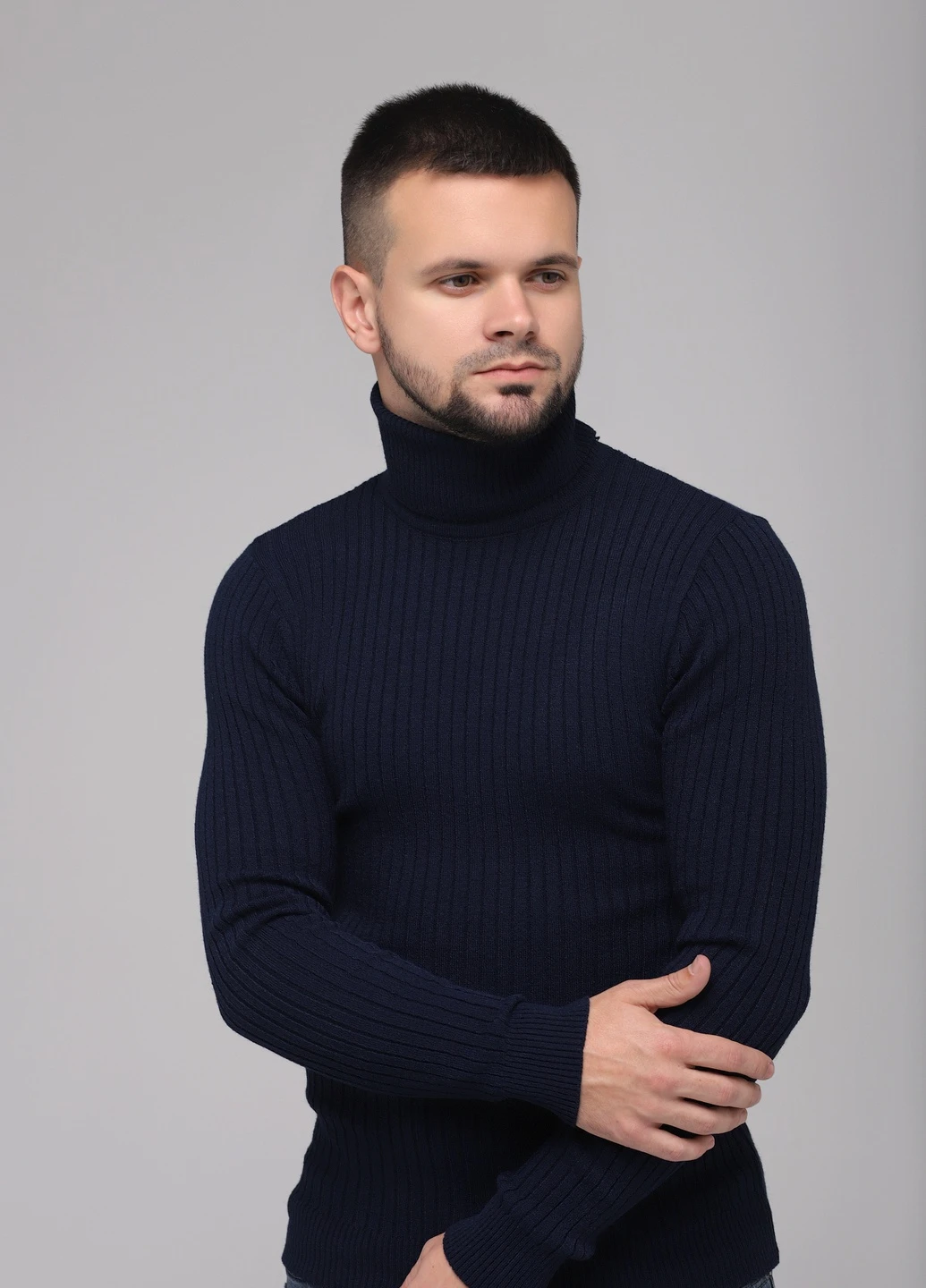 Синій демісезонний светр Figo