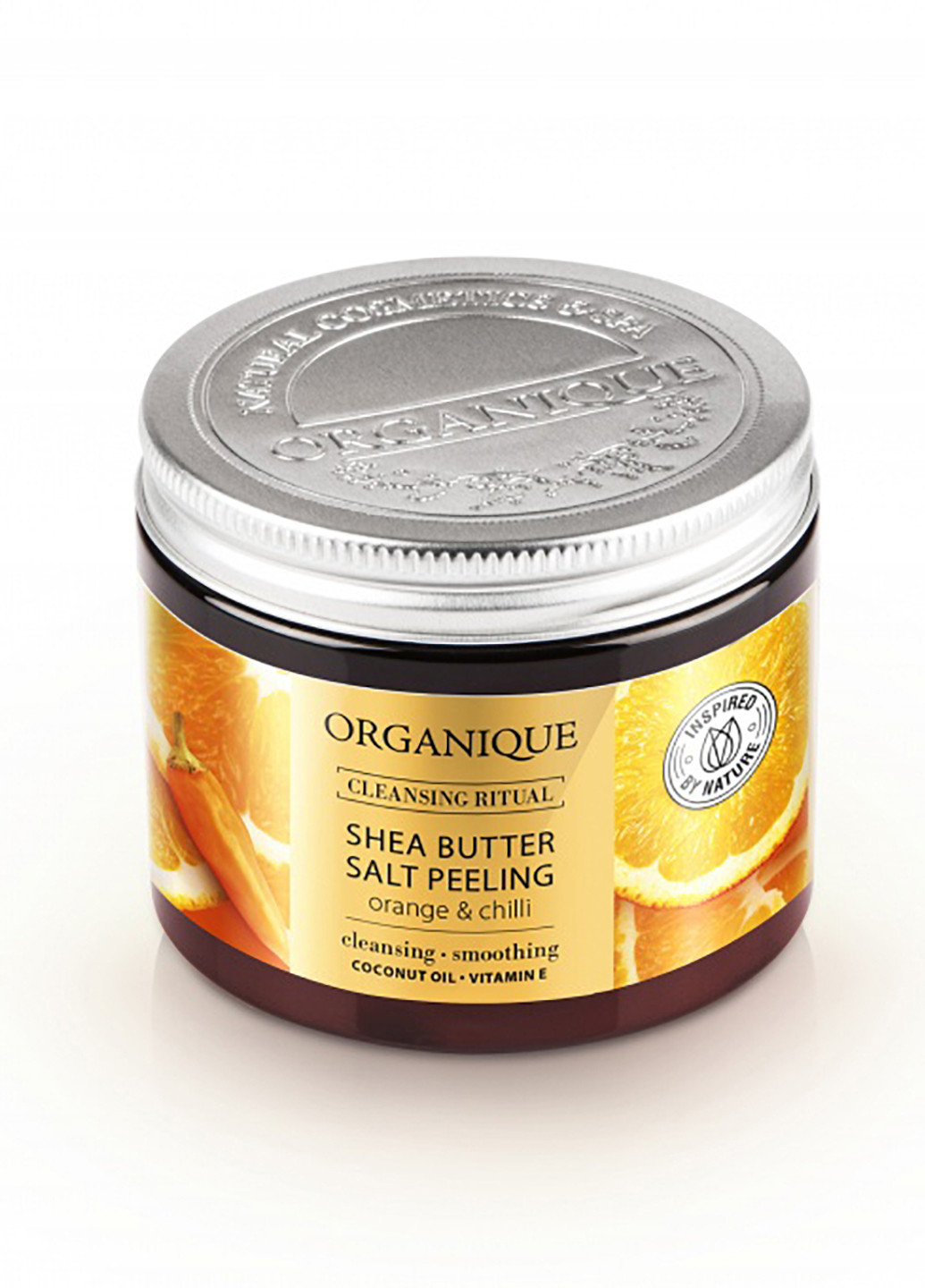 Соляной пилинг с маслом Ши для тела - Апельсин и Чили Cleansing Ritual 200г 209288 Organique (231263428)