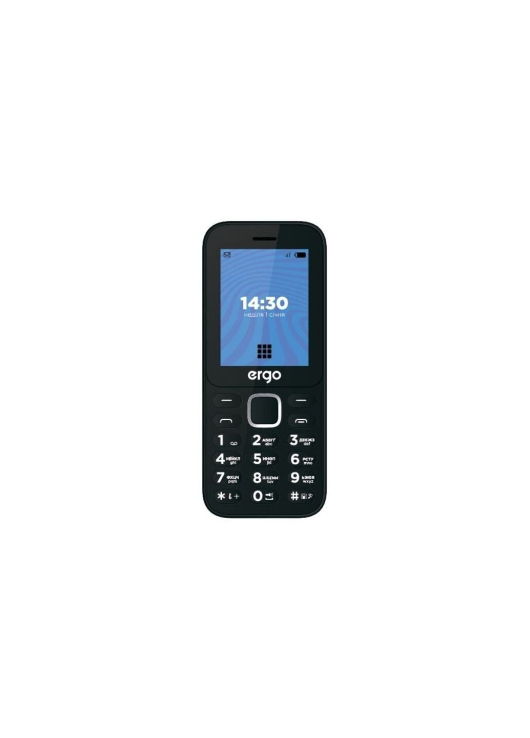 Мобільний телефон Ergo E241 Black (253507673)