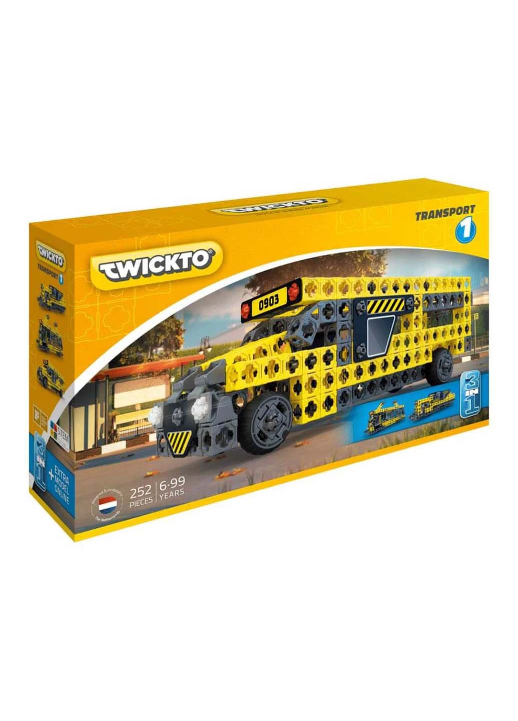 Конструктор Transport 1 252 деталі Twickto (253142357)