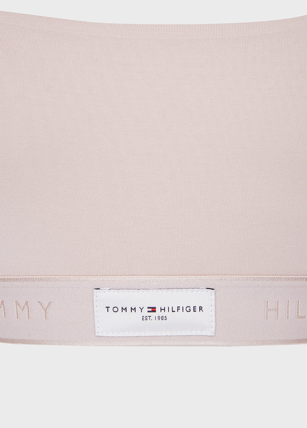 Світло-бежевий топ бюстгальтер Tommy Hilfiger без кісточок модал, трикотаж
