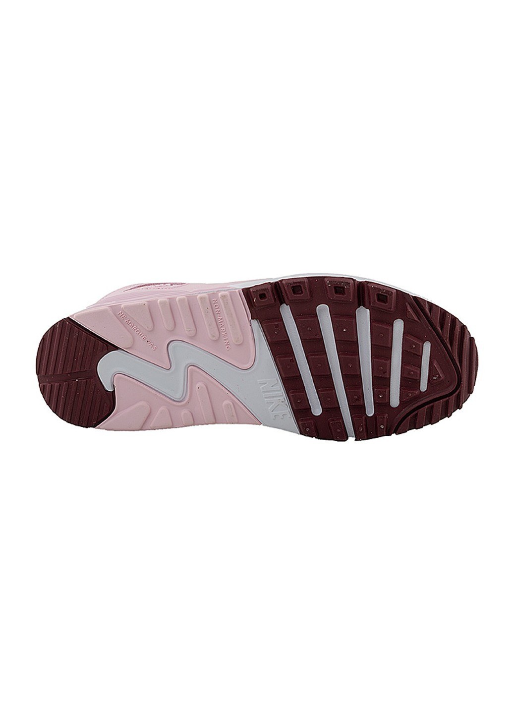 Белые демисезонные кроссовки air max 90 ltr (ps) Nike