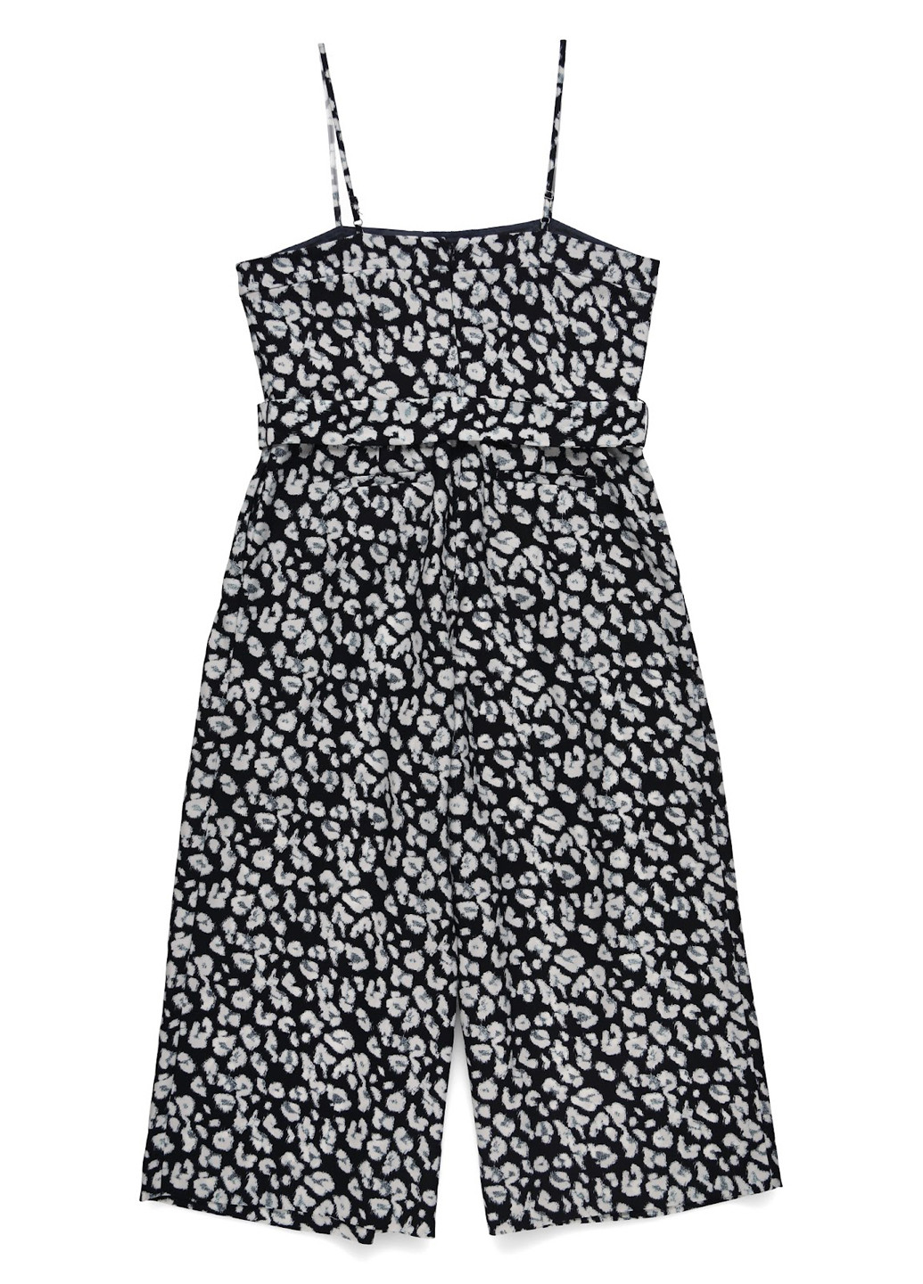 Комбинезон Banana Republic комбинезон-брюки леопардовый чёрно-белого кэжуал полиэстер