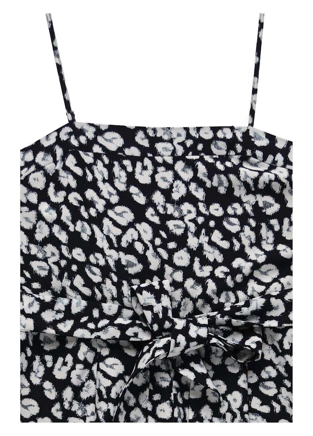 Комбинезон Banana Republic комбинезон-брюки леопардовый чёрно-белого кэжуал полиэстер