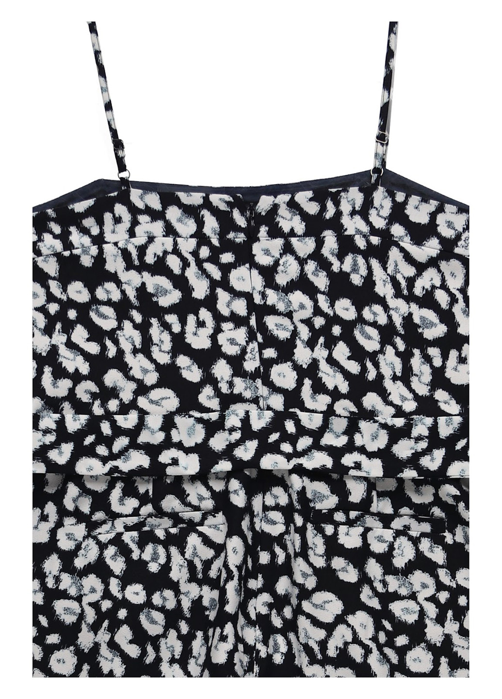 Комбинезон Banana Republic комбинезон-брюки леопардовый чёрно-белого кэжуал полиэстер