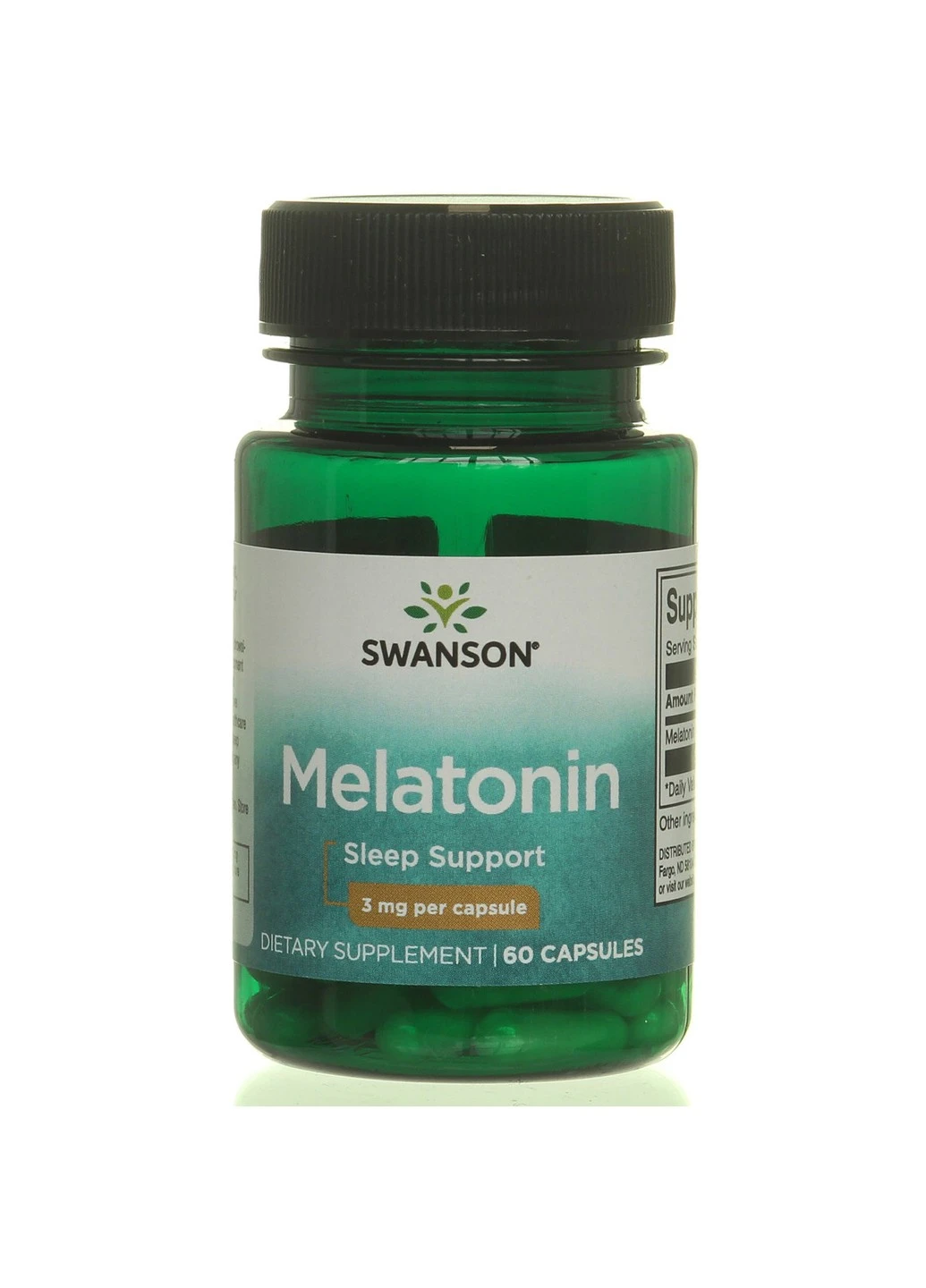 Мелатонін Melatonin 10 mg 60 капсул Swanson (255409391)