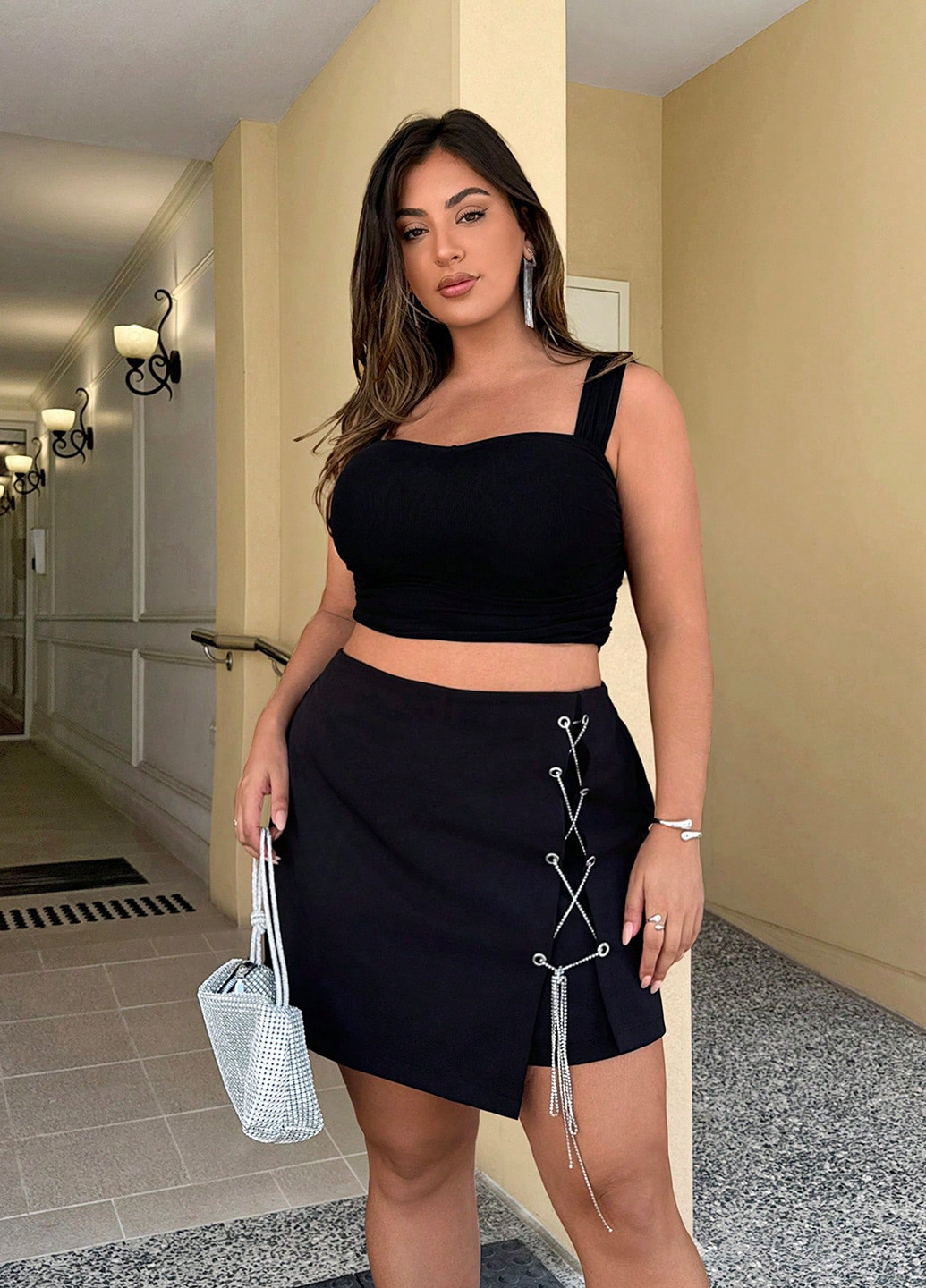 Юбка-шорты SHEIN (366092702)